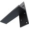Ekena Millwork 2 1/2"W x 10"D Floating Steel Heavy Duty Wall Mount, Powder Coated Black BKTM02X10FWPBL - alternate 6